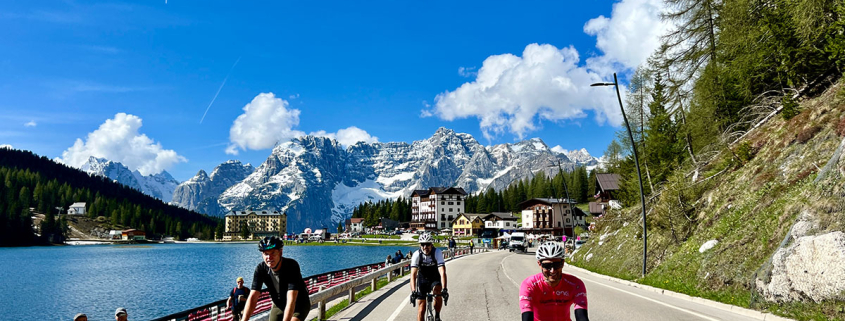 Bike tour through the Dolomites